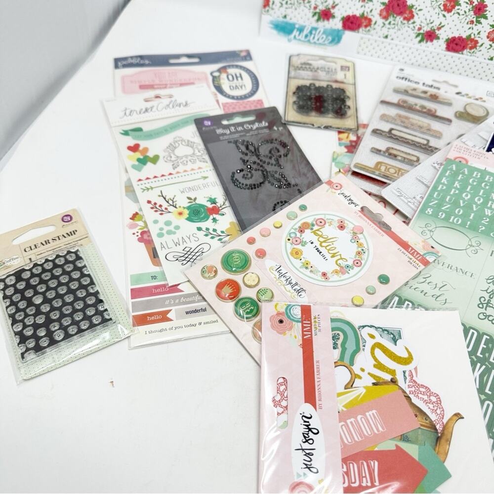 Assorted Scrapbooking Supplies NWT Mystery Pull - Picture 10 of 16